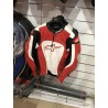 alpinestars MX-1 racing LEATHER giacca in pelle colore ROSSO