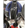 alpinestars STUNT racing LEATHER giacca in pelle colore BLU