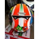 casco REPLICA MELANDRI MISANO nolan replica MOTOGPGEMINI - 65 metal white