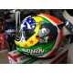 casco REPLICA MELANDRI MISANO nolan replica MOTOGPGEMINI - 65 metal white