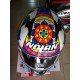 casco REPLICA MELANDRI MISANO nolan replica MOTOGPGEMINI - 65 metal white