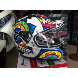 casco REPLICA MELANDRI MISANO nolan replica MOTOGPGEMINI - 65 metal white