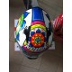 casco REPLICA MELANDRI MISANO nolan replica MOTOGPGEMINI - 65 metal white