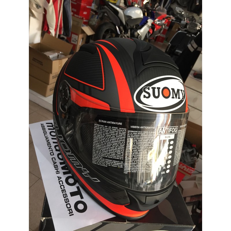 Suomy sr sales sport carbon red