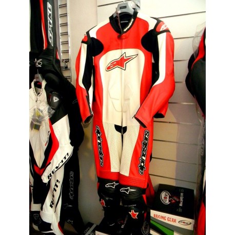 alpinestars MX 1 racing LEATHER SUIT tuta in pelle