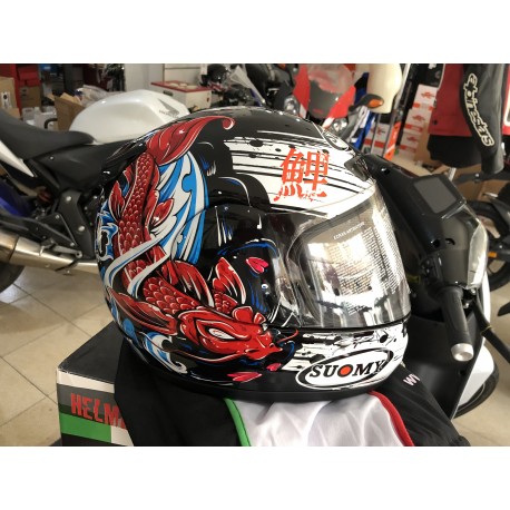 CASCO SUOMY APEX JAP  colore RED